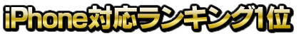 iPhone対応ランキング